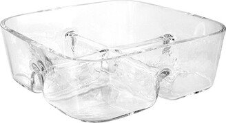 Glass Sectional Divided Dish