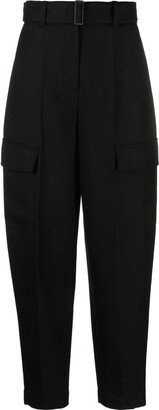 Belted Wool Trousers