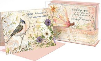 18ct 5.25x4 All Occasion Field Guide Note Cards