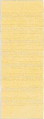 Nylon Washable Bathroom Rug Yellow