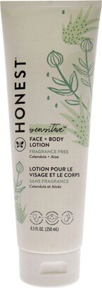 Face Plus Body Lotion Purely Sensitive - Fragrance Free by Honest for Kids - 8.5 oz Body Lotion