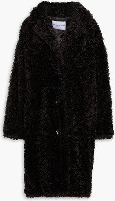 Anika oversized faux shearling coat