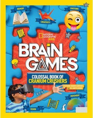 Barnes & Noble Brain Games- Colossal Book of Cranium-Crushers by Stephanie Drimmer