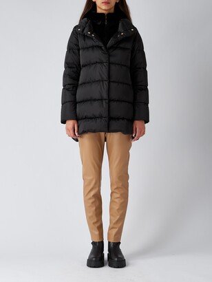 A Shape In Raso Con Pettorina Down Jacket