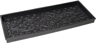 34''LX14''W Decorative Rubber Boot Tray