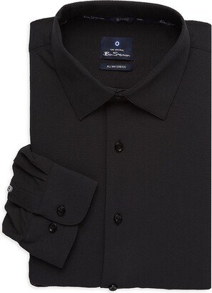 All Way Stretch Slim Fit Dress Shirt-AB