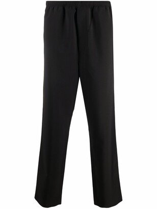 Suit-Style Straight-Leg Trousers