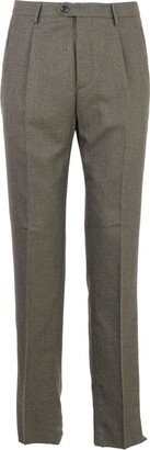 Pleated Tailored Trousers-AO