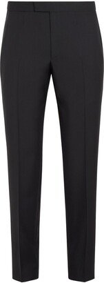 Pressed-Crease Tailored Trousers-AA