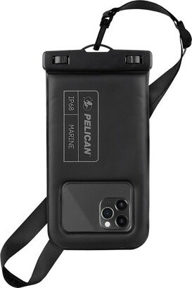 Pelican Waterproof Floating Phone Pouch Marine Series – Stealth Black (Regular Size)