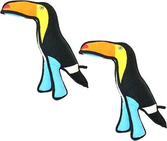 Tuffy Zoo Toucan, 2-Pack Dog Toys