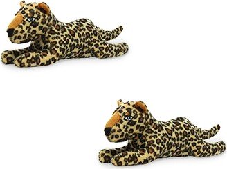 Mighty Jr Safari Leopard, 2-Pack Dog Toys