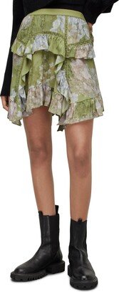 Reese Venetia Floral Miniskirt