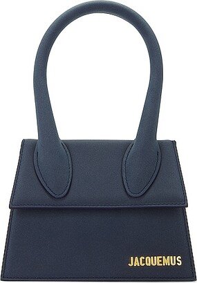 Le Chiquito Moyen Bag in Navy