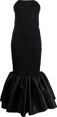 Peplum Midi Dress-AA