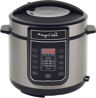 Megachef 6Qt Digital Pressure Cooker With 14 Pre-Set Multi Function Features