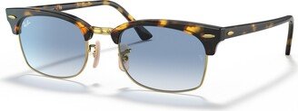 Unisex Club master Square Sunglasses, Gradient RB3916