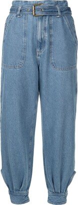 Freddie high-waisted slim-fit jeans