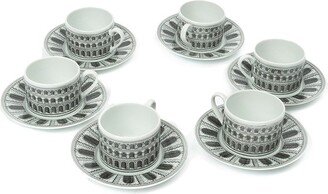 'Architettura' cup and saucer set