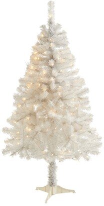 5Ft White Artificial Christmas Tree