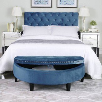 Kelly Storage Ottoman - Chic Home Design