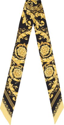 Black & Gold Barocco Scarf