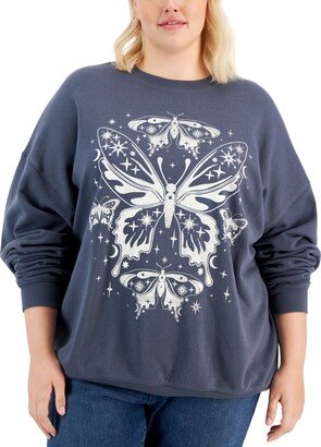 Grayson Threads, The Label Trendy Plus Size Graphic Sweatshirt