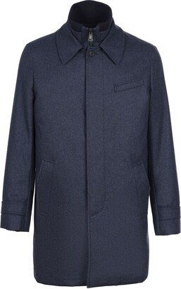 Down-Lined Wool Coat-AB