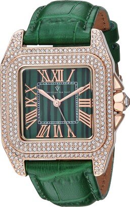 Christian Van Sant Women's CV4424 Radieuse Analog Display Quartz Green Watch