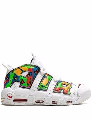 Air More Uptempo Peace, Love, Swoosh sneakers