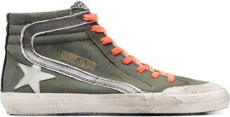 Slide high-top sneakers-AJ