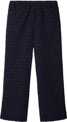 Bouclé Straight Trousers