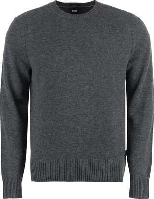 Crew-neck Cashmere Sweater-AC