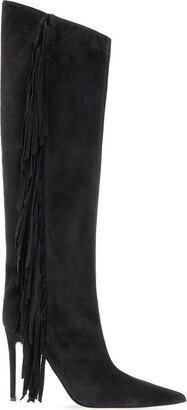 Jane Knee High Fringed Boots