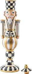 Mackenzie-Childs Glam Up Nutcracker Candle Holder