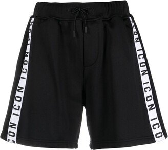 Icon-stripe drawstring shorts-AA