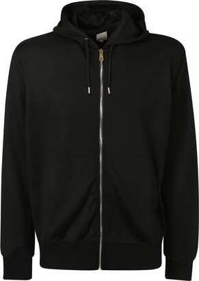 Long-Sleeved Drawstring Hoodie-AE