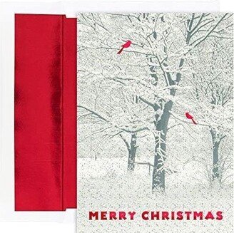 Masterpiece Studios Holiday Collection 15-Count Christmas Cards/15 Foil Lined Envelopes, 7.87