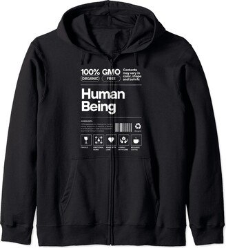 Groski Human being Zip Hoodie