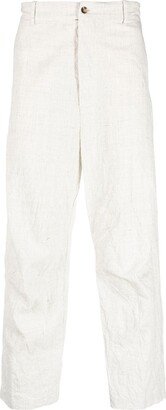 Mid-Rise Tapered Trousers-BF