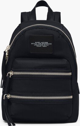 The Biker Nylon Medium Backpack - Black