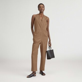 The Structured Cotton Jumpsuit