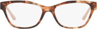 Prada Eyewear Oval Frame Glasses