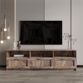 minimalist TV cabinet 80 inch TV stand