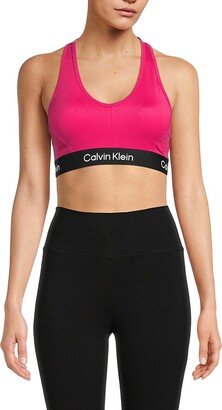 Racerback Logo Sports Bra