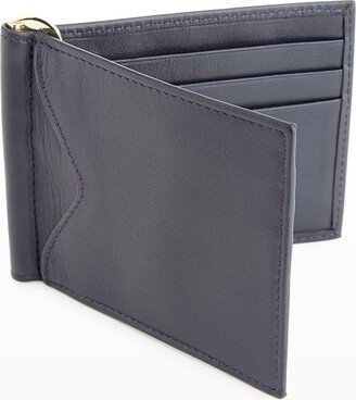 Personalized Leather RFID-Blocking Money Clip