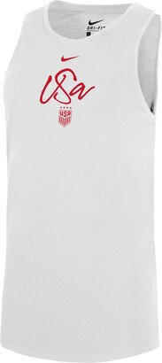 USWNT Women's Dri-FIT Soccer Tank Top in White