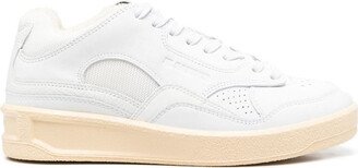 Basket leather sneakers