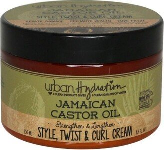 Urban Hydration Jamaican Castor Oil Curl Cream, 8.40 oz