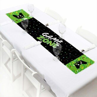 Big Dot Of Happiness Game Zone - Petite Pixel Video Game Party Paper Table Runner - 12 x 60 inches